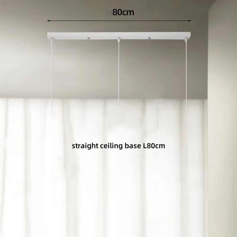 Minimalist E27 LED Pendant Light Chandelier for Dining Room