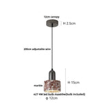 3D Printed Ball LED Pendant Light for Home Decor and Kitchen Lighting