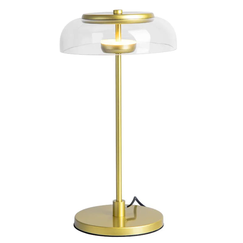 Nordic Designer Glass LED Table Lamp for Bedroom