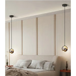 Afralia™ Nordic LED Pendant Light - Luxury Stone Ball Wire Adjustable Home Decor