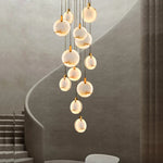LED Marble Gold Chandelier for Living Room, 2025 Trend Lustre Lighting