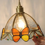 Butterfly Glass LED Wall Lights - Modern Nordic Style Bedside Lamp