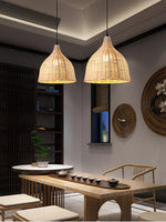 Rattan Wicker Pendant Light Chandelier Ceiling Lamp