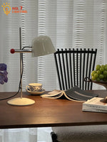 Medieval Stainless Steel Table Lamp LED E14 Rotating Desk Light