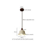 Afralia™ Bud Micro Cement LED Pendant Lamps: Modern Nordic Hanging Light for Home Decor