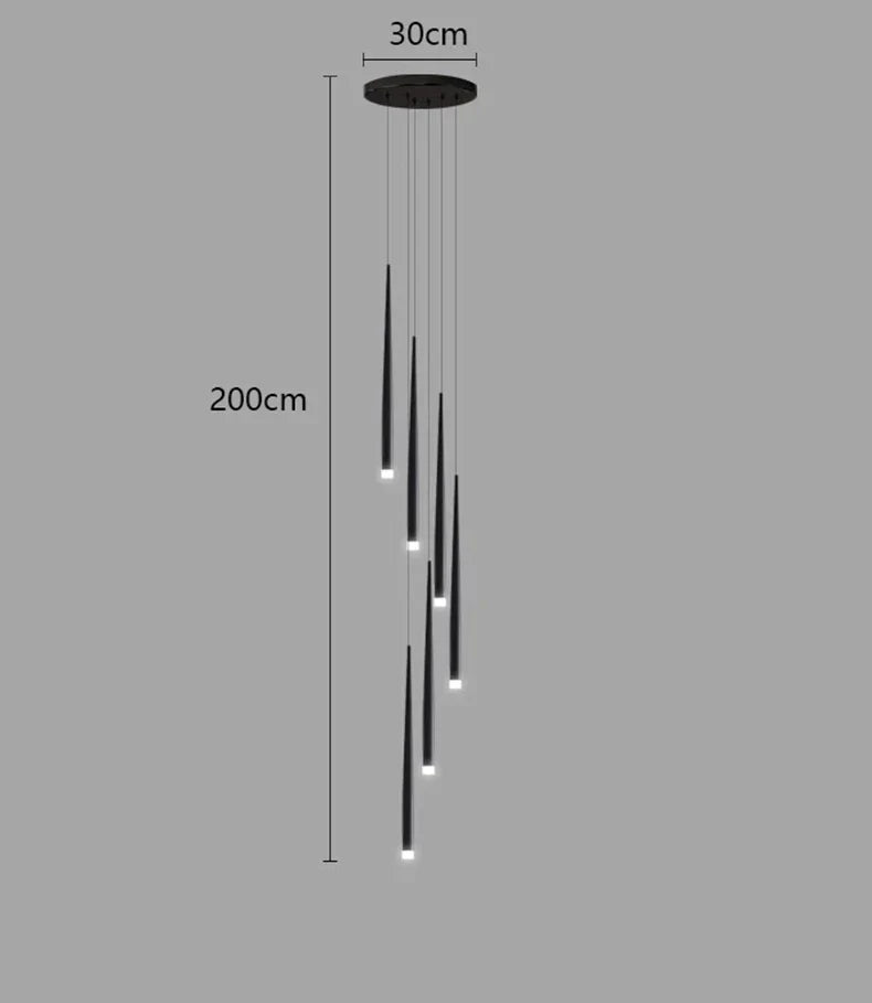 Modern LED Pendant Light Chandeliers for Living Room Dining Room Indoor Lighting