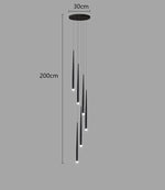 Modern LED Pendant Light Chandeliers for Living Room Dining Room Indoor Lighting