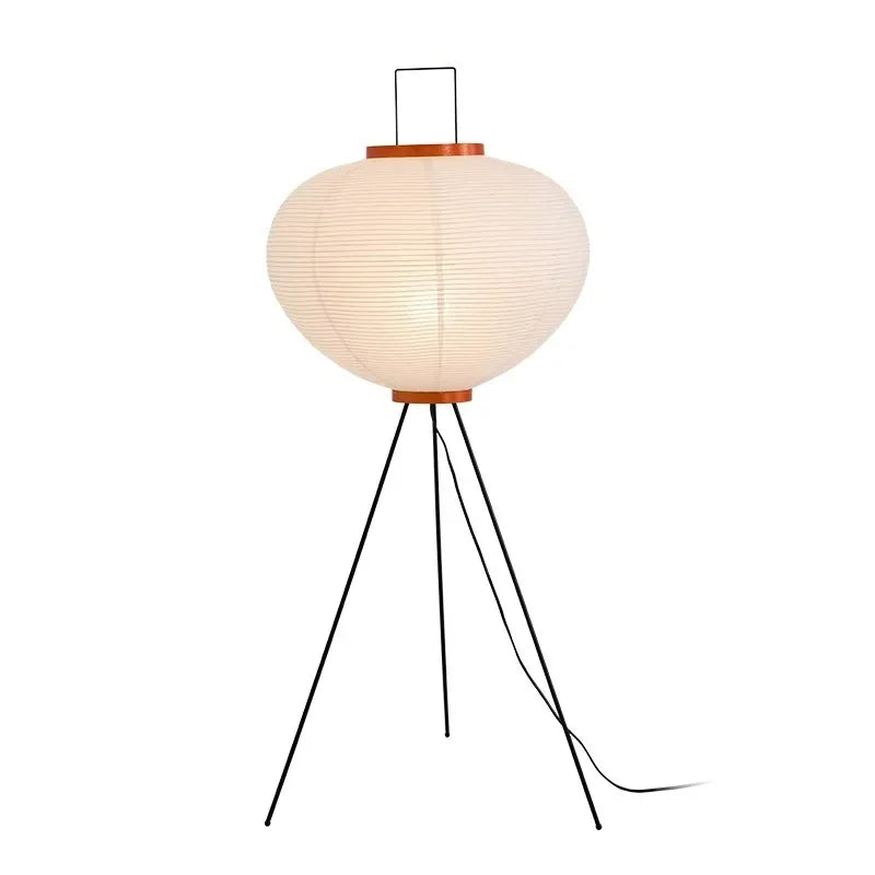 Rice Paper Floor Lamp for Living Room Bedroom (E27 Bulb)