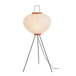 Rice Paper Floor Lamp for Living Room Bedroom (E27 Bulb)