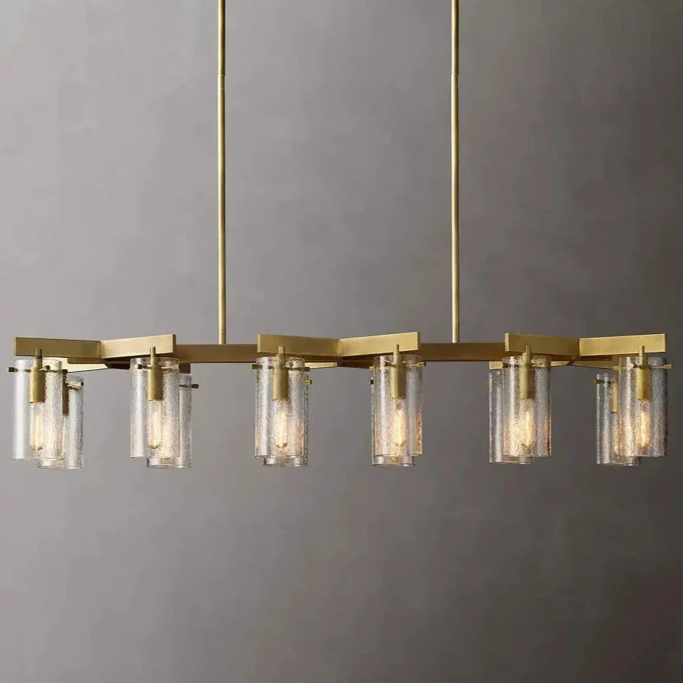 Leroi Brass Dining Room Chandelier