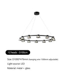 Modern Italian Design Chandelier Pendant Light for Living and Dining Room