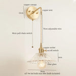 Afralia™ Copper LED Wall Lamp for Bedroom Sofa, Bathroom, Mirror, Stair Light