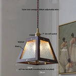 Afralia™ Glass LED Pendant Lamp Copper Socket for Dining Living Room Decor