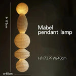 Akari Paper Pendant Lamp by - Noguchi Style Chandelier for Living Room & Bedroom