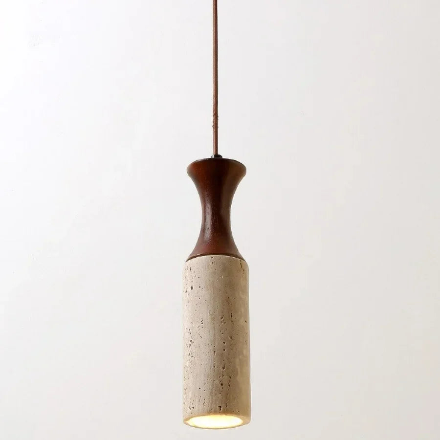 Afralia™ Wood LED Pendant Lights for Bar Restaurant Dining Room Decor
