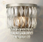 Crystal LED Wall Sconce Light Fixture - Portia Collection