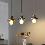 Terrazzo Stone LED Pendant Lights for Modern Home Decor