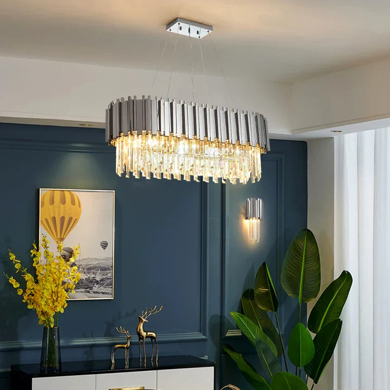 LED Crystal Chandelier Lighting for Foyer décor