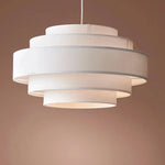 Minimalist Fabric Pendant Chandelier for Bedroom and Bar - LED Ceiling Lamp