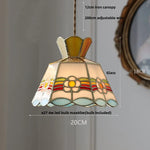 Tiffany Glass LED Pendant Light Kitchen Bar Cat Modern Hanging Lights