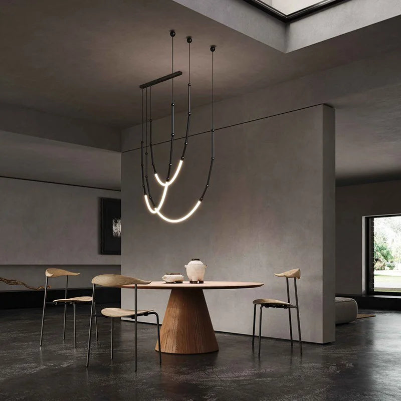 LED Chandelier: Modern Minimalist Design for Luxury Home Decor