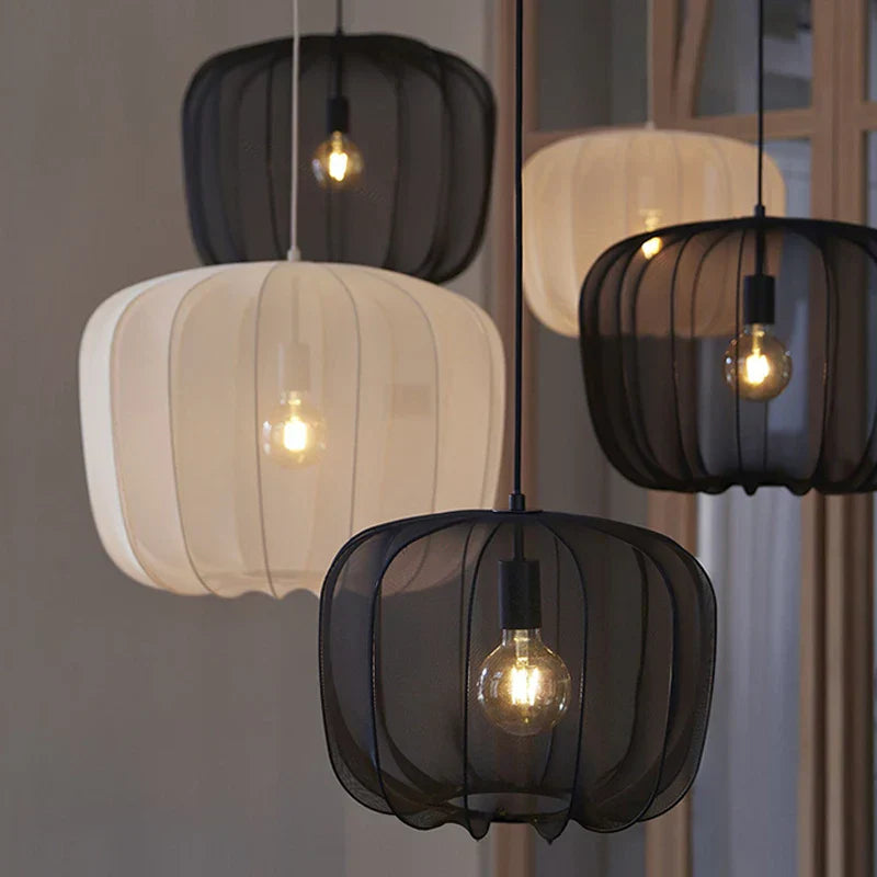 Nordic Minimalist Wabi Sabi Chandelier - LED Pendant Lamp for Home & Restaurant