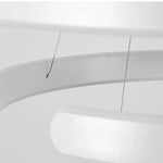 Geometric Circle Rings LED Pendant Light Fixture