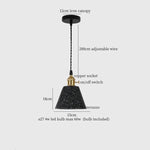 Afralia™ Terrazzo LED Pendant Light | Modern Nordic Style for Home, Bar, Cafe, Loft
