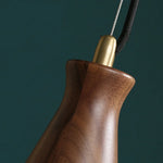 Modern LED Pendant Lights Glass Wood Suspension Luminaire