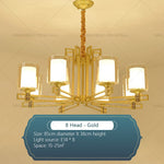 Zen Copper Chandelier for Living Room, Dining Room, Hotel, Restaurant