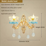 Crystal Chandelier: Chinese Ceramic Living Room Luxe Lighting