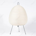 Akari Noguchi Table Lamp: Japanese Design Rice Paper Standing Light for Home & Bar Décor