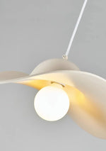 Nordi Cream Pendant Lights Hat Chandelier for Home Decor