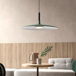 Modern Flat Pendant Lamp | Nordic Ceiling Hanging Light