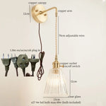 Afralia™ Copper LED Wall Lamp for Bedroom Sofa, Bathroom, Mirror, Stair Light