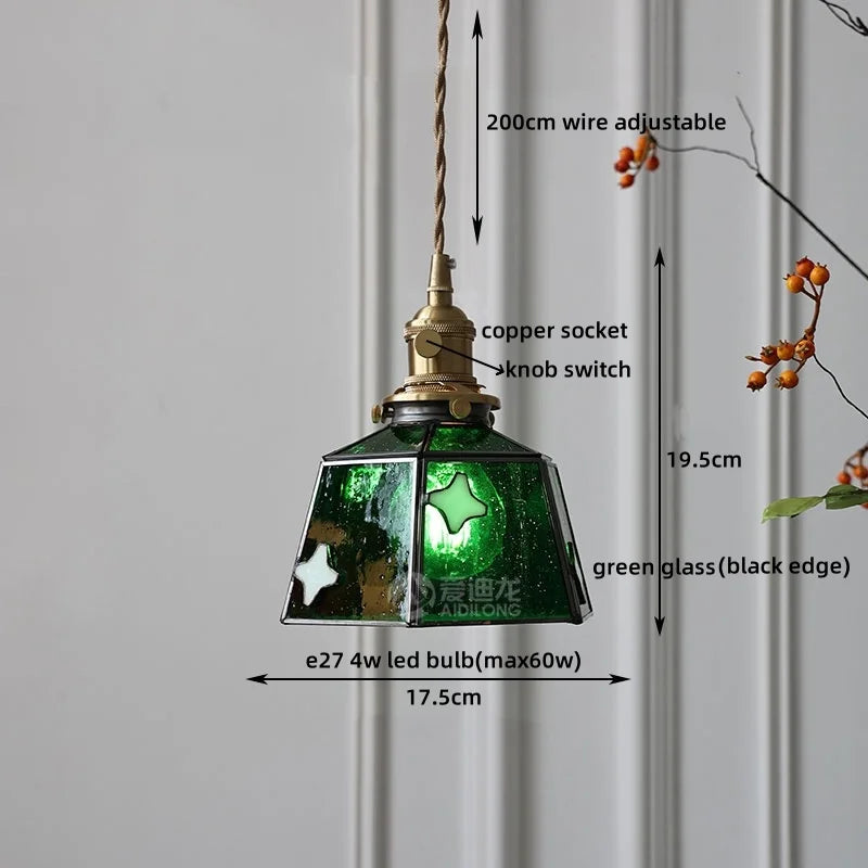 Glass LED Pendant Lights for Home Decor - Modern Hanging Lamp