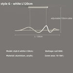 Afralia™ Minimalistic LED Pendant Light for Modern Dining Room Elegance