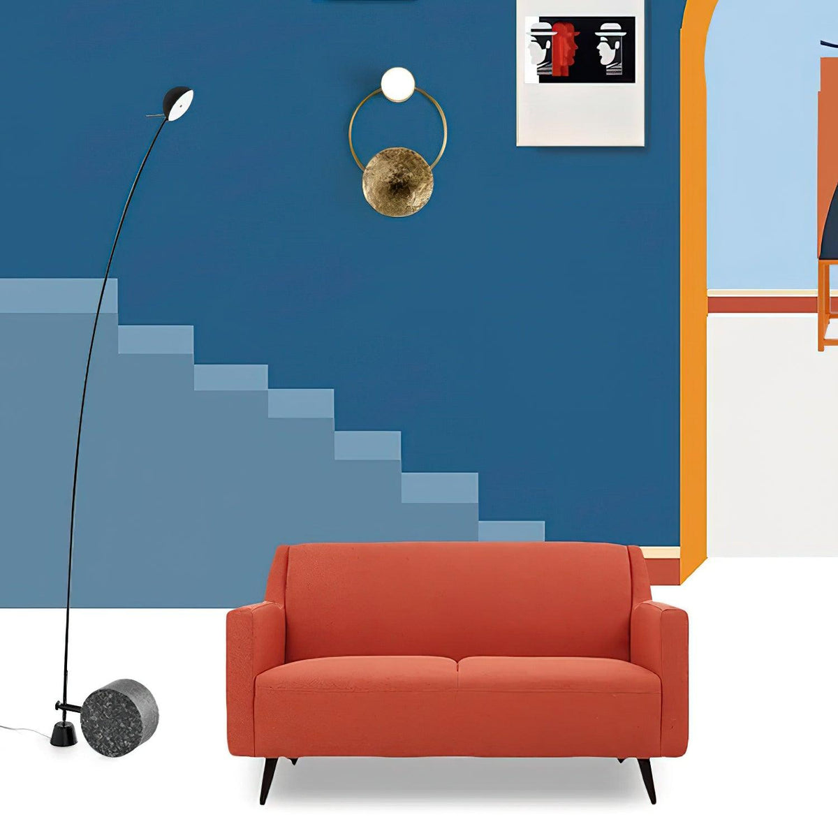 Salgado Floor Lamp 14.2"