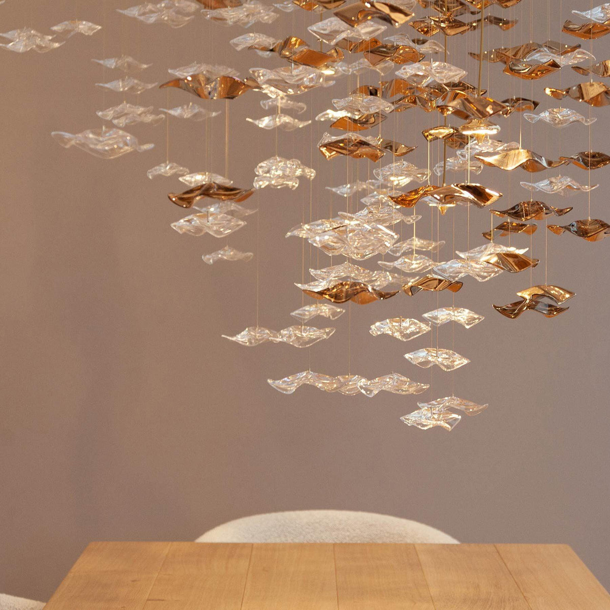 DIY Sand Sea Chandelier