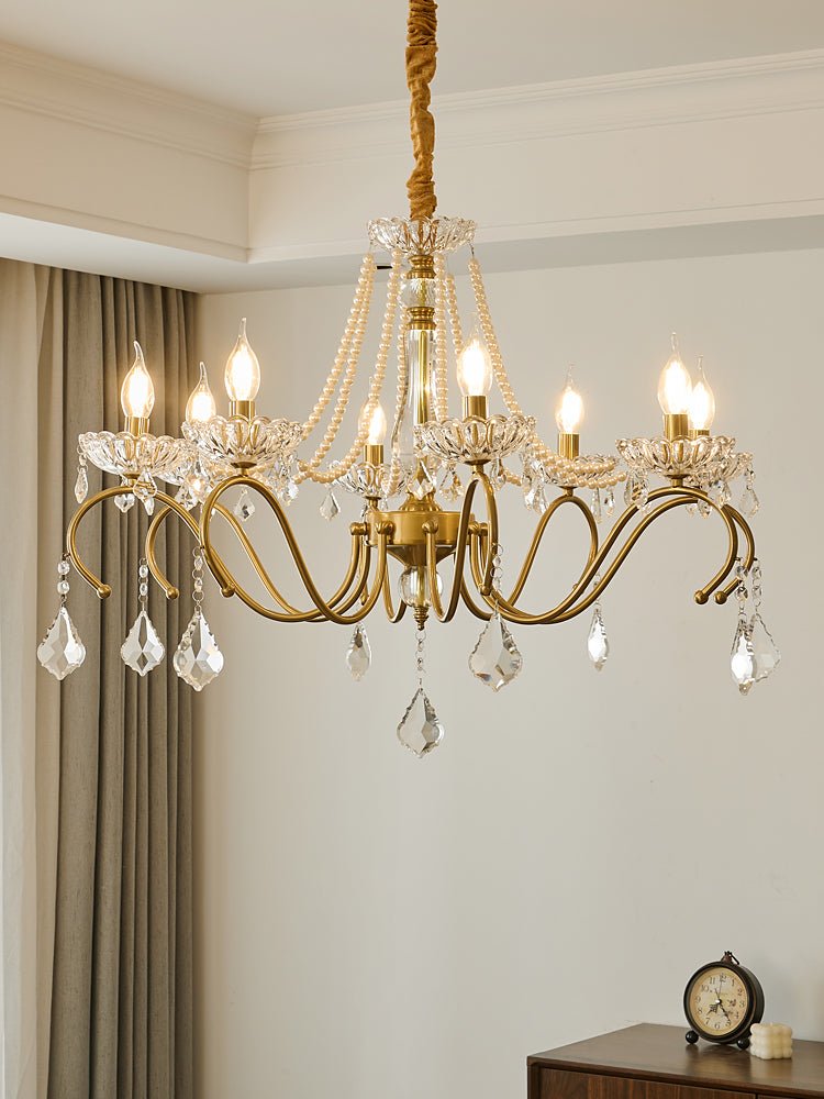 Sapphire Crystal Chandelier