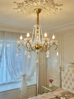 Sapphire Crystal Chandelier