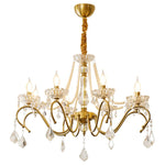 Sapphire Crystal Chandelier