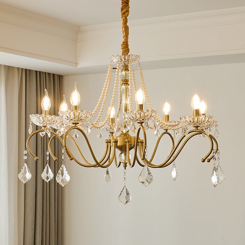 Sapphire Crystal Chandelier