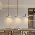 Wood LED Pendant Lamp for Elegant Room Decor & Wabi Sabi Style
