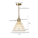 Afralia™ Nordic Clear GlassLED Hanging Lamp for Modern Pendant Lights Decoration
