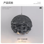 Minimalist Resin Pendant Light - Modern Nordic Design Chandelier for Restaurants and Bars