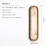 Moonshade Natural Marble LED Wall Lamp
