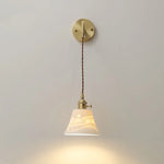 Ceramic Copper LED Wall Lights - Modern Bedroom Living Room Lamparas De Pared