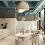 Wabi-Sabi Resin Suspension Chandelier for Living Room Bedroom - Ceiling Hanging Lamp