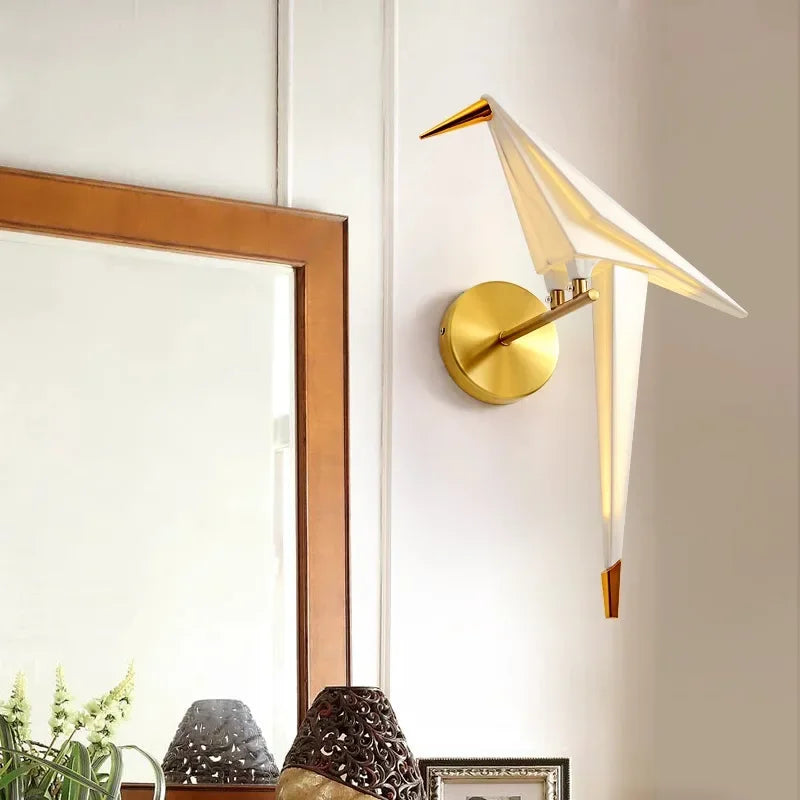 Parrot Wall Lamp Sconce Light for Bedroom, Study, Foyer